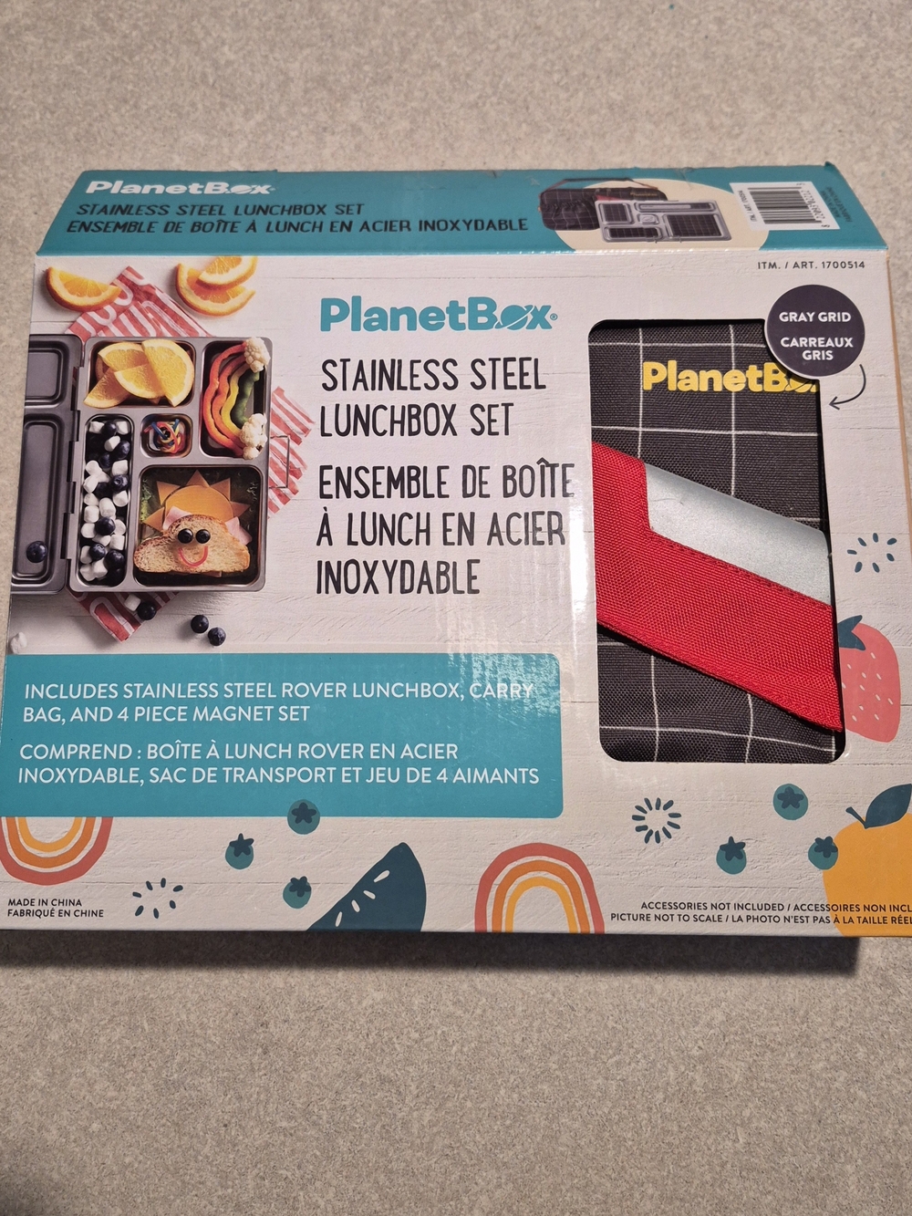 Planetbox Stainless Steel Lunchbox Set - Rover